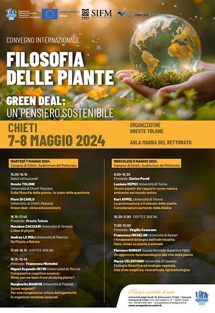 Convegno Internazionale Filosofia delle Piante