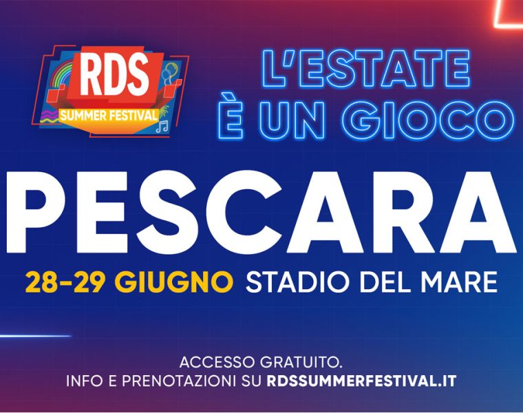 Pescara Brilla con RDS Summer Festival 2024