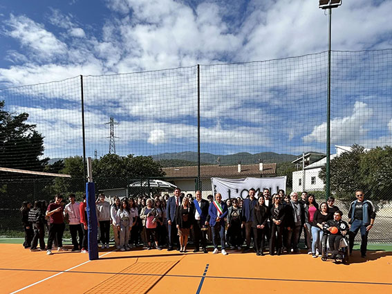 Inaugurato il Nuovo Campo Polivalente