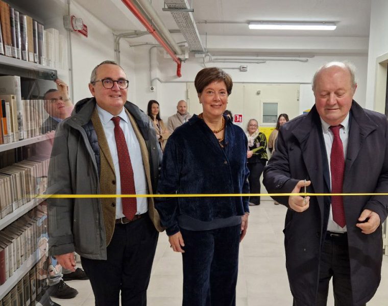 L’Aquila: Inaugurato l'Archivio Bibliotecario