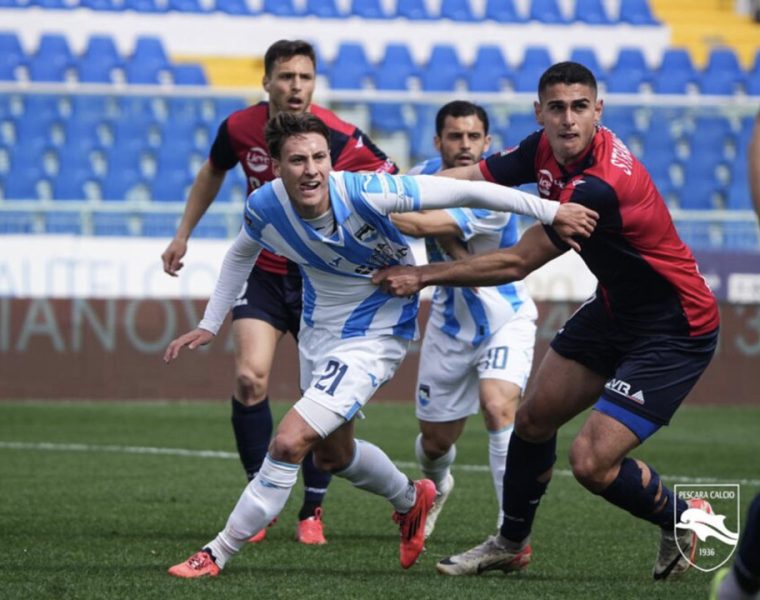 Vittoria del Pescara contro il Gubbio
