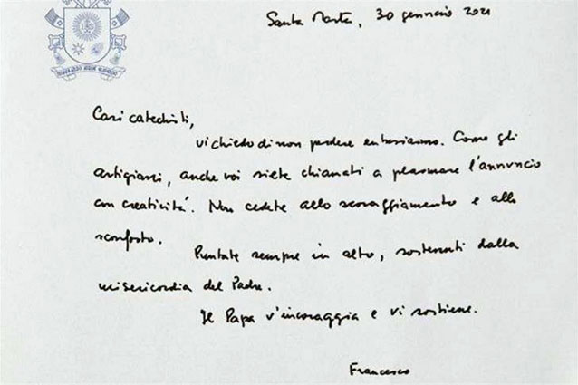 Francesco la scrittura e l’ascolto del mondo