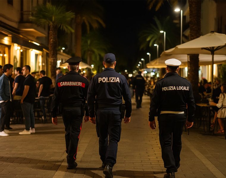 Sicurezza movida Pescara 2025