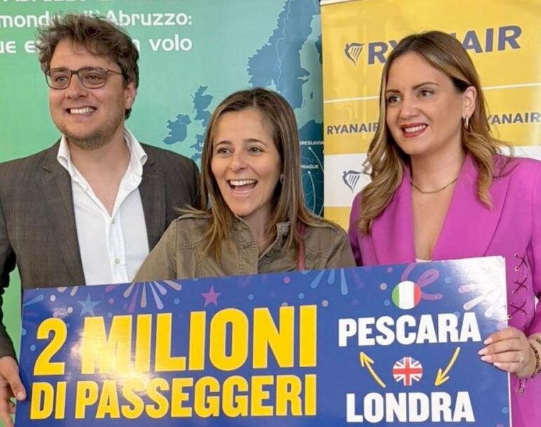 Volo Pescara Londra Ryanair