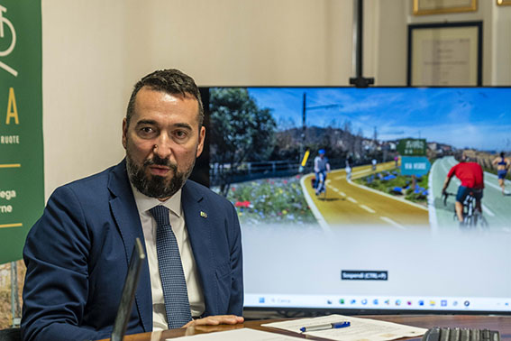 Binaria pista ciclabile Abruzzo